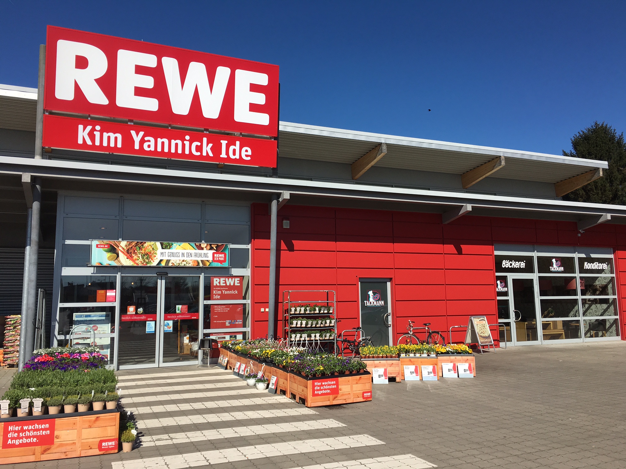 Rewe Markt Elmshorn An Der Ost West Br Cke