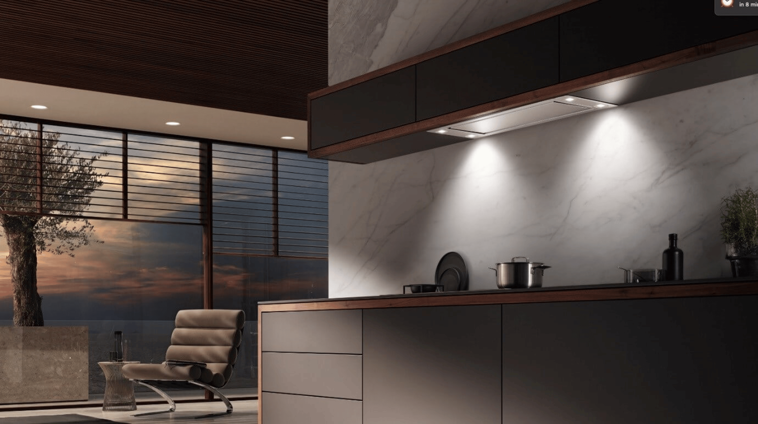 ‘Off the wall’ — latest kitchen design trends and tips for choosing the best rangehood for your home