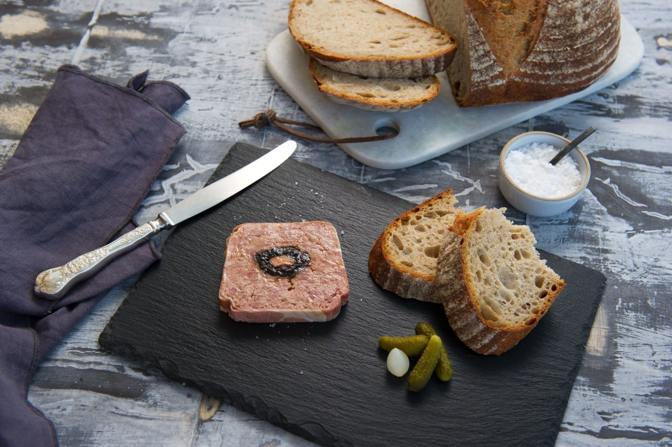 Pork and duck terrine de campagne