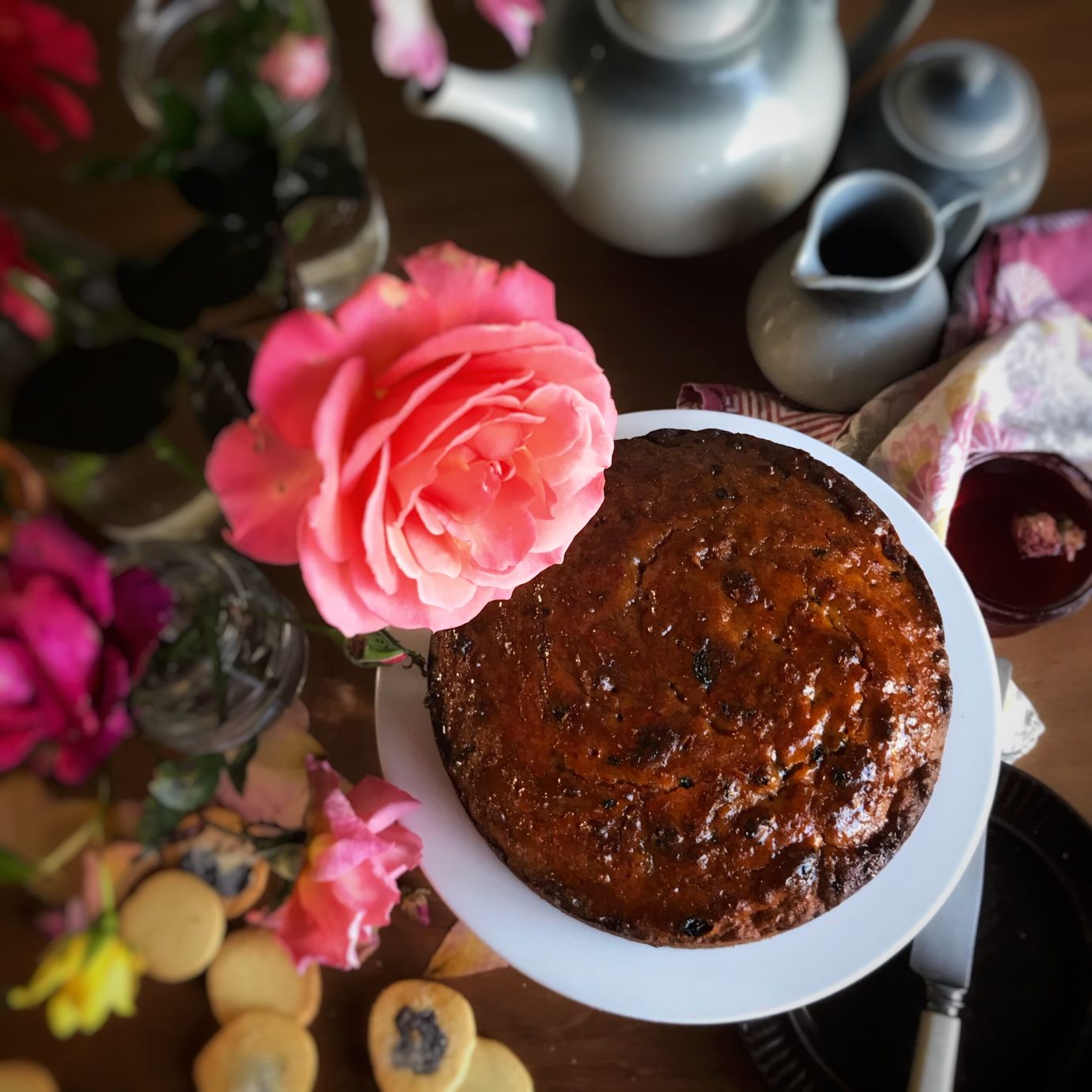 Earl grey and sultana cake