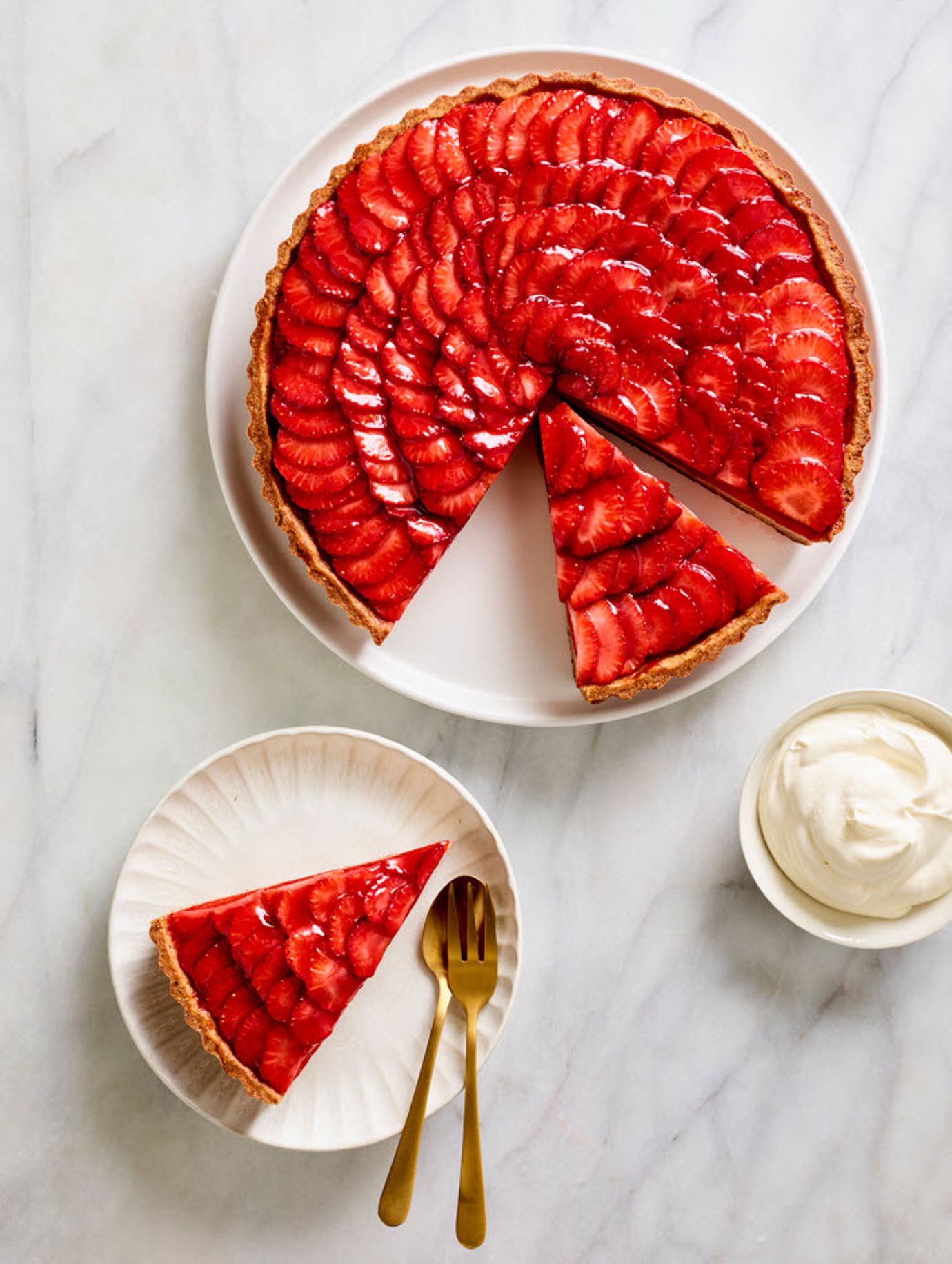 Strawberry tart