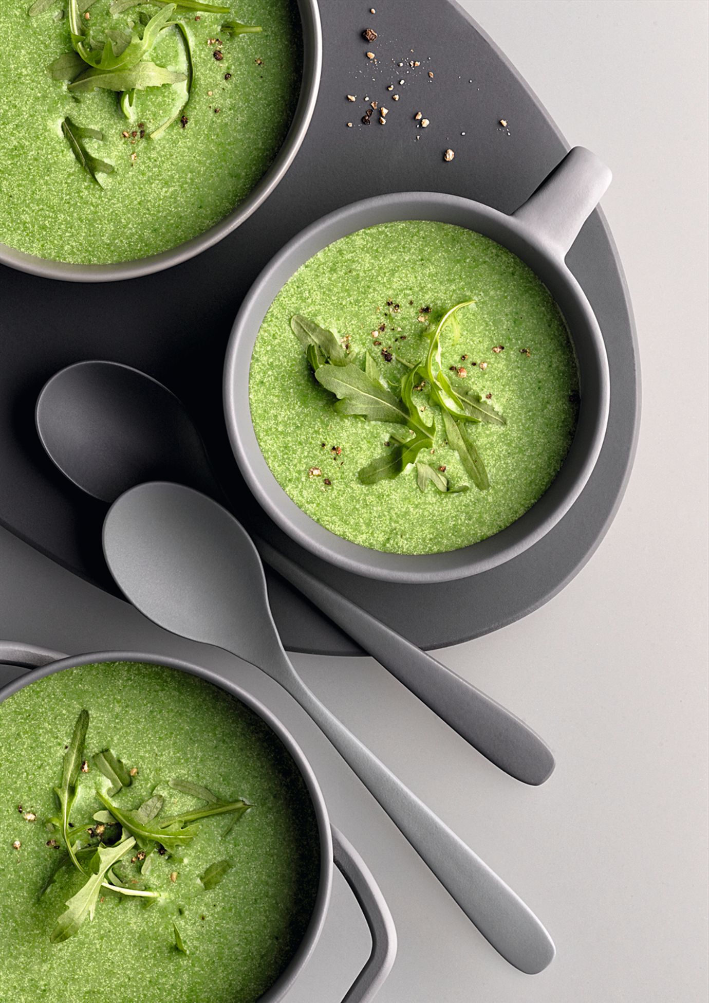 Cream of rocket soup