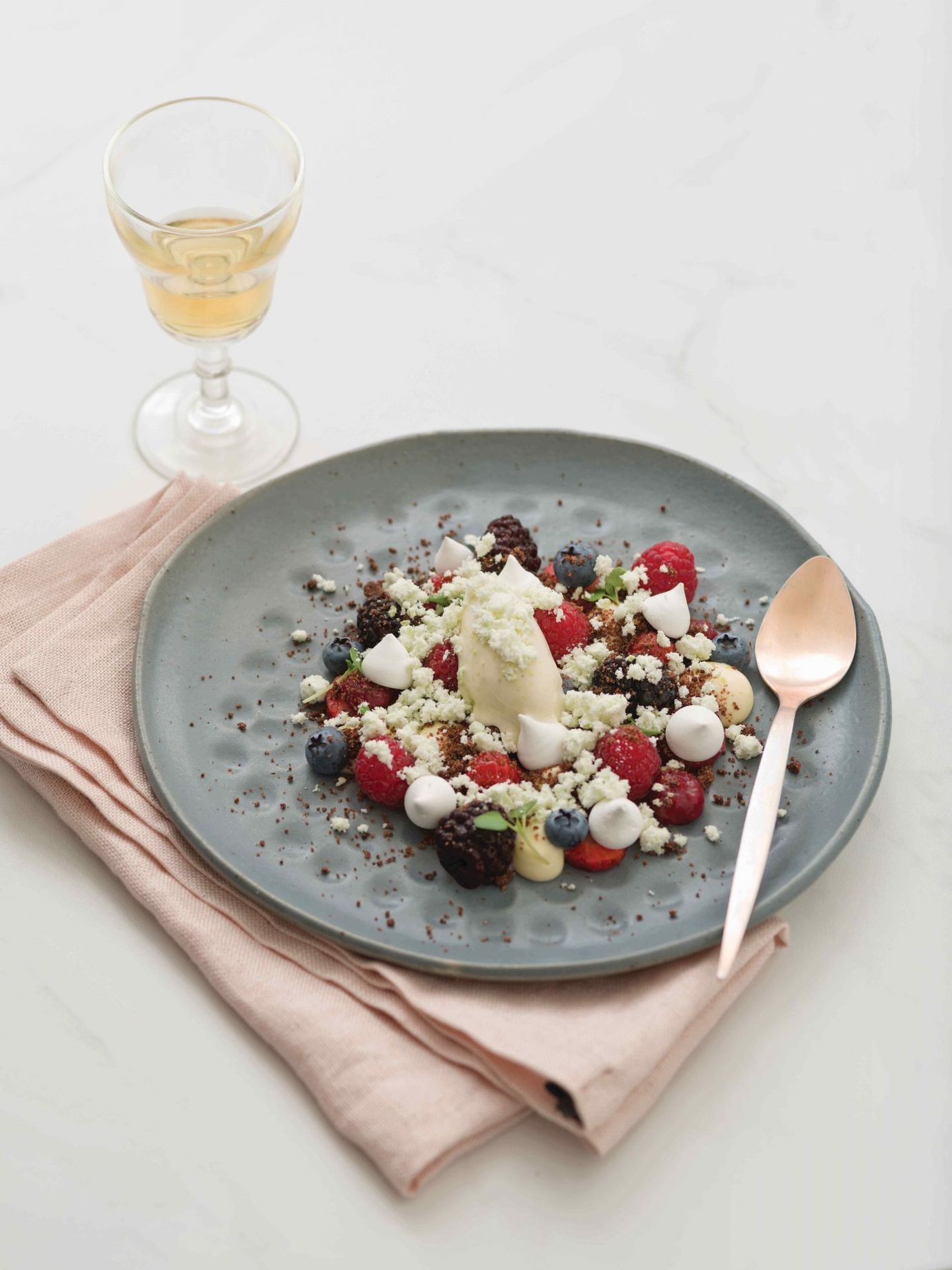 Bistro Vue berries and cream