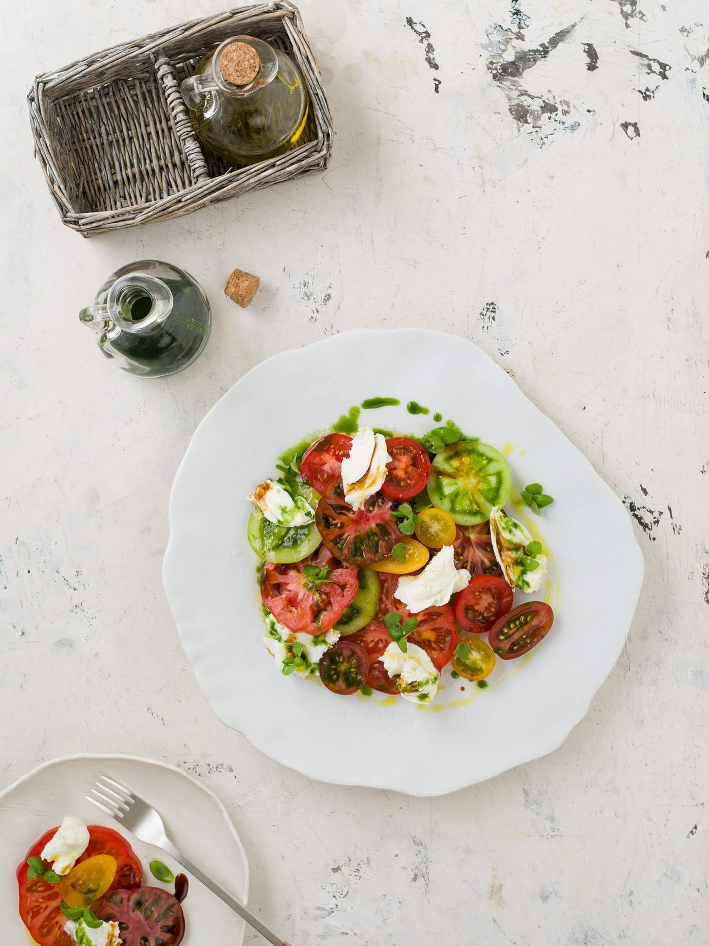 Heirloom tomato salad