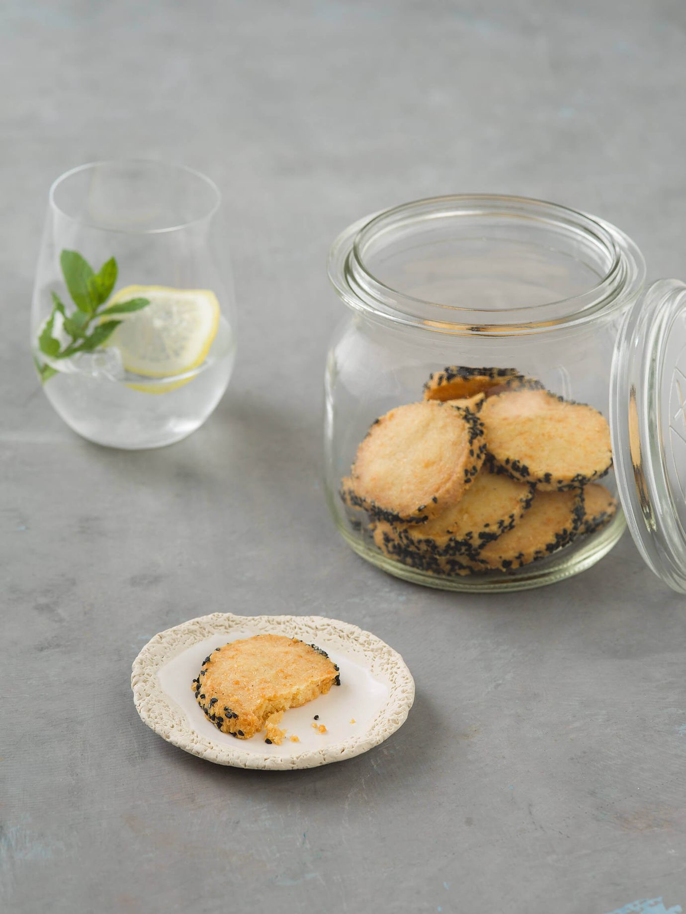 Aged cheddar biscuits