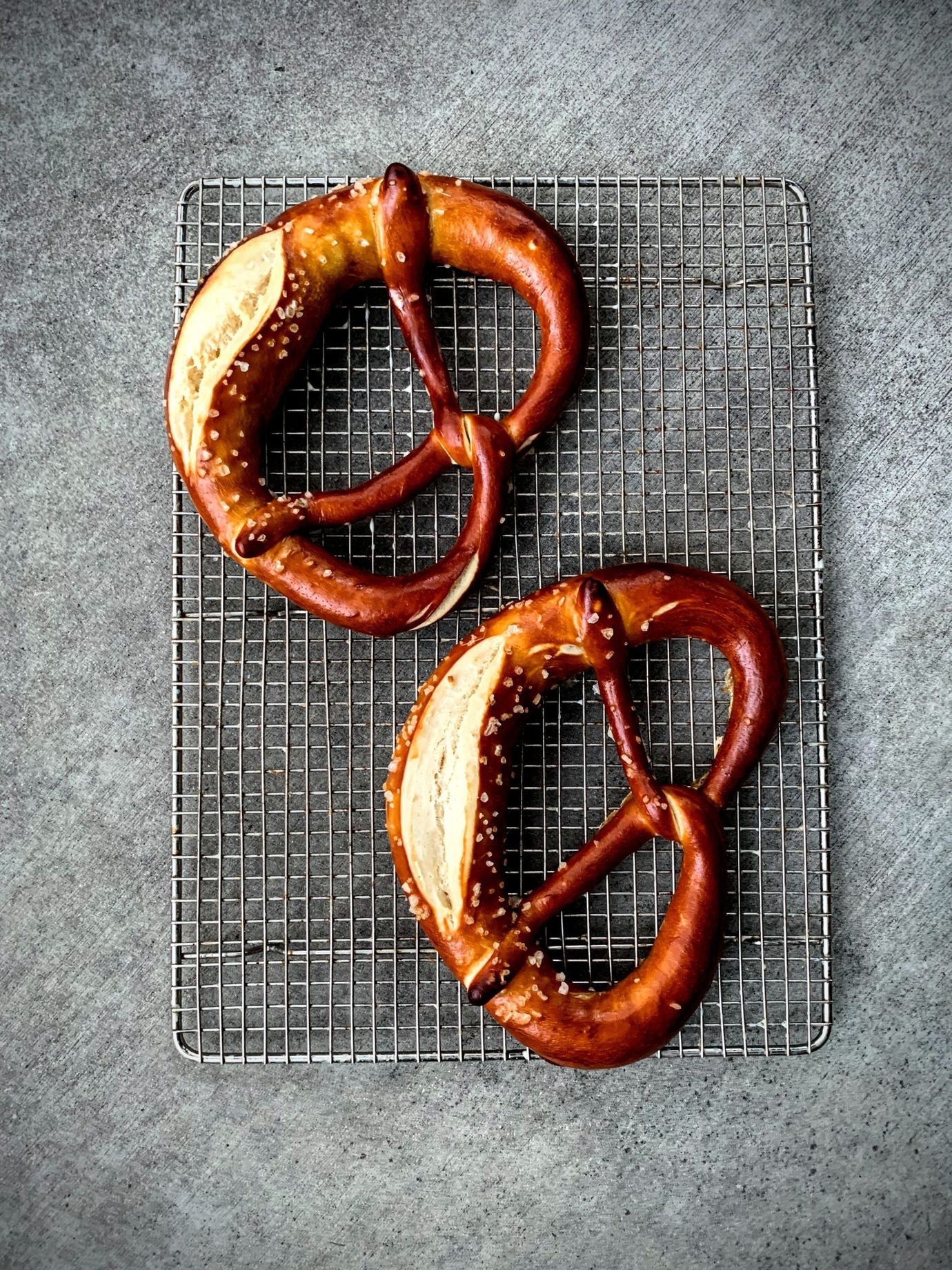 Bavarian soft pretzels