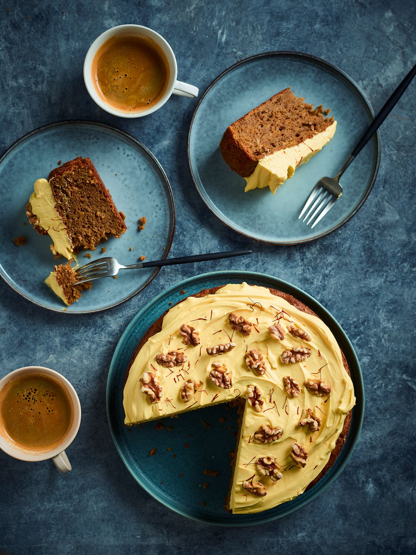 Spiced parsnip and apple cake