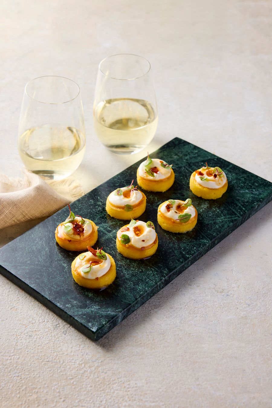 Crispy polenta with whipped feta and honey_0169.jpg