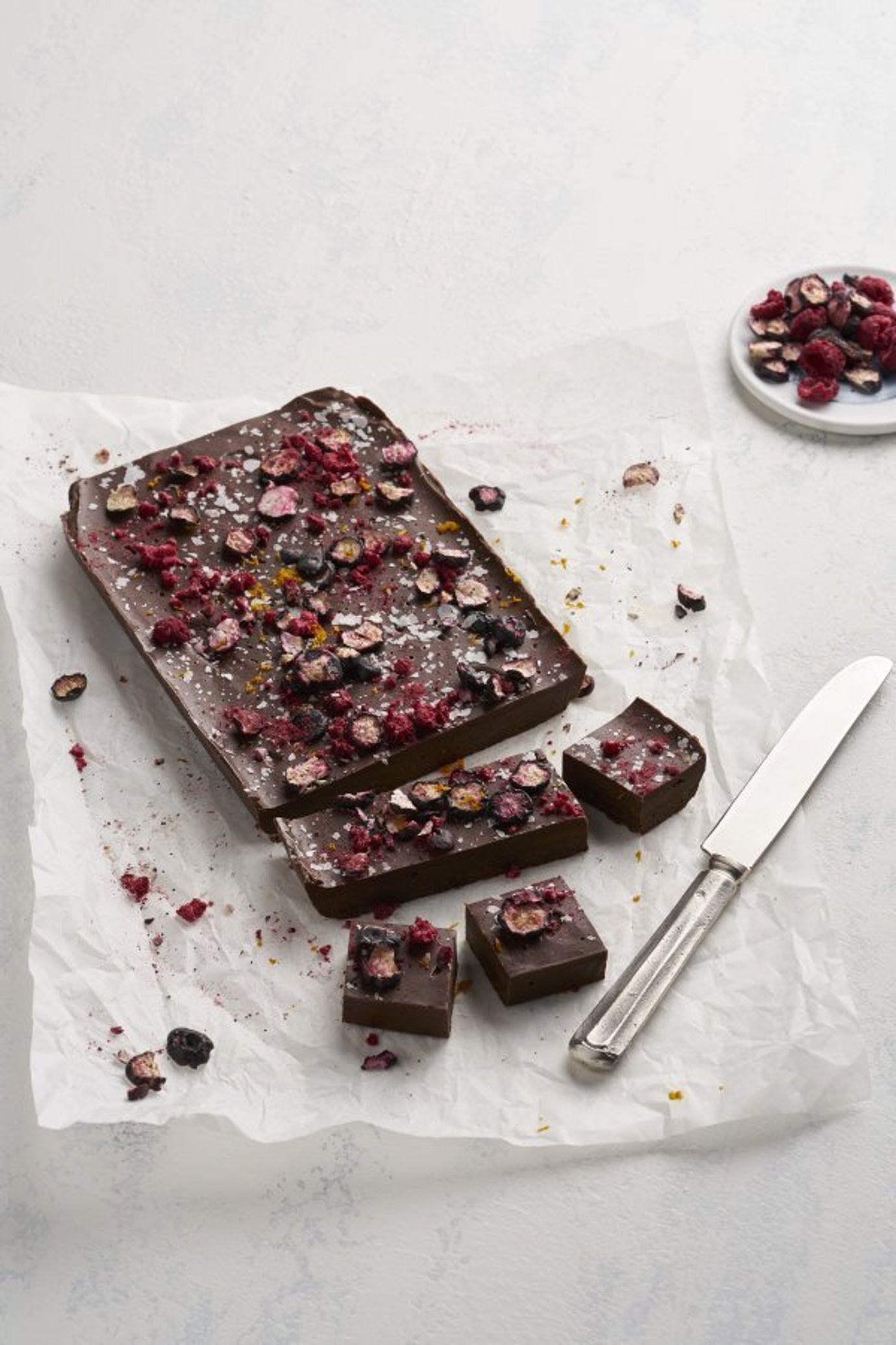 Warming drawer chocolate fudge