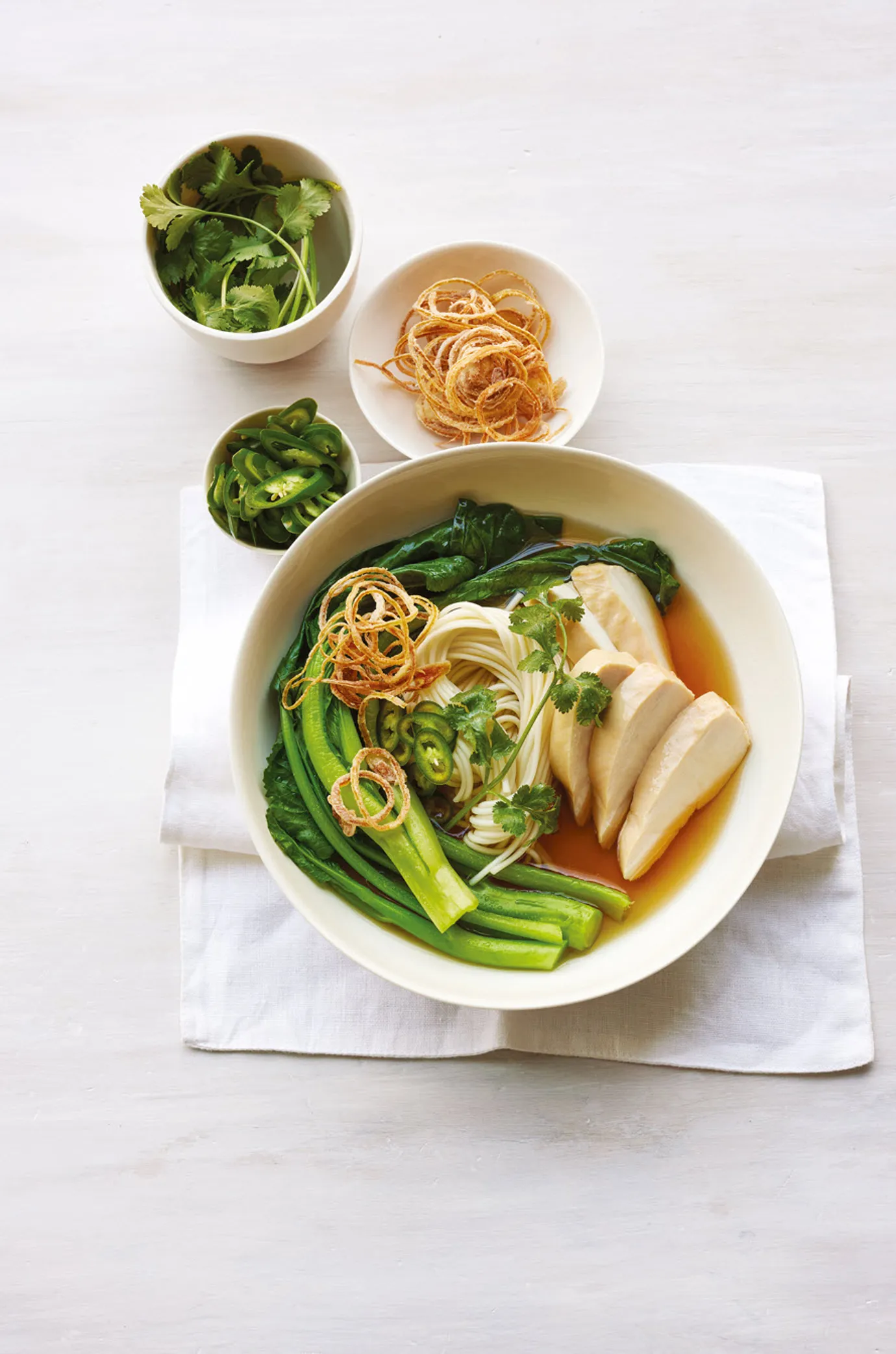 Asian poached chicken