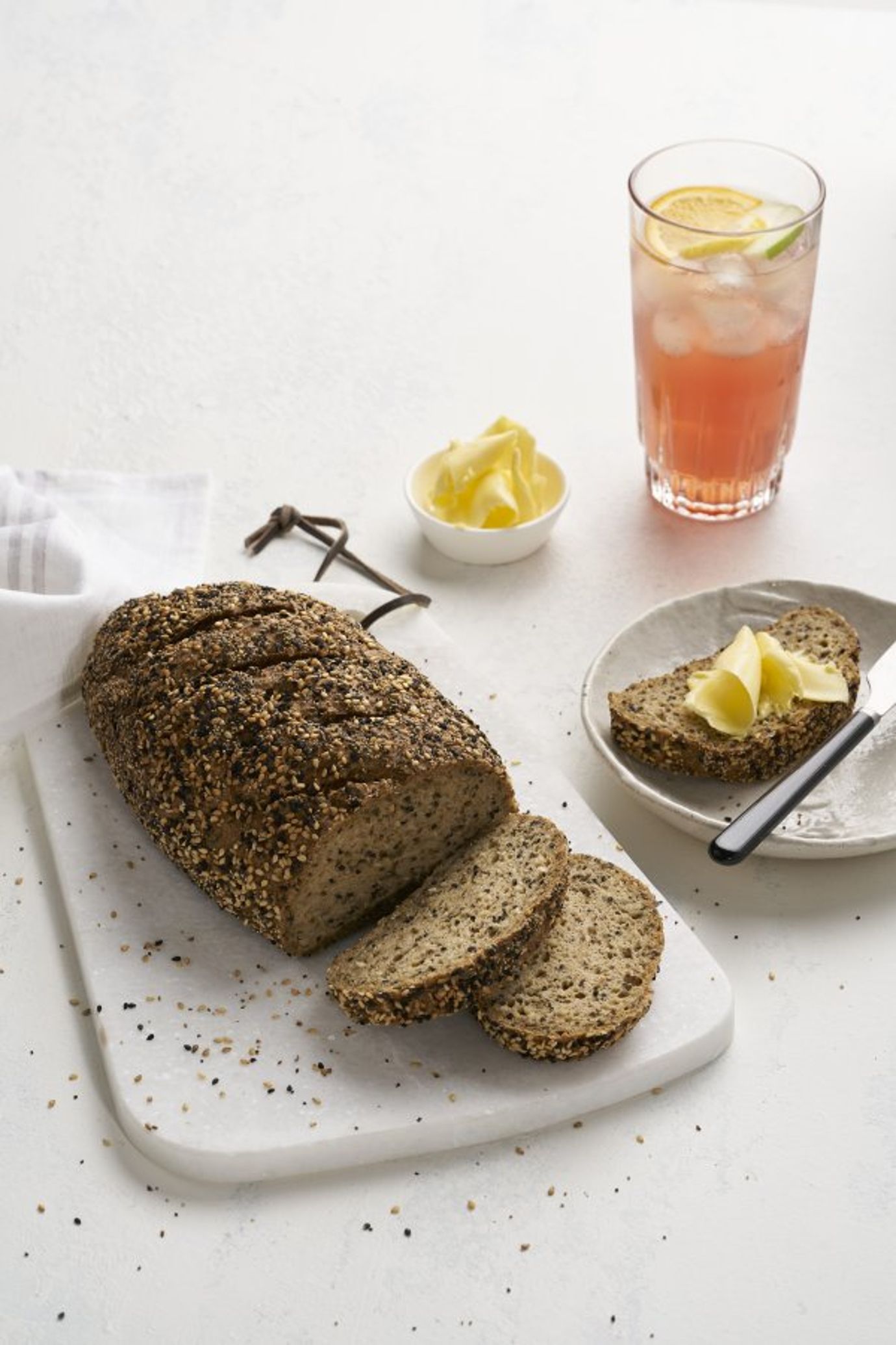 Seeded gluten free bread