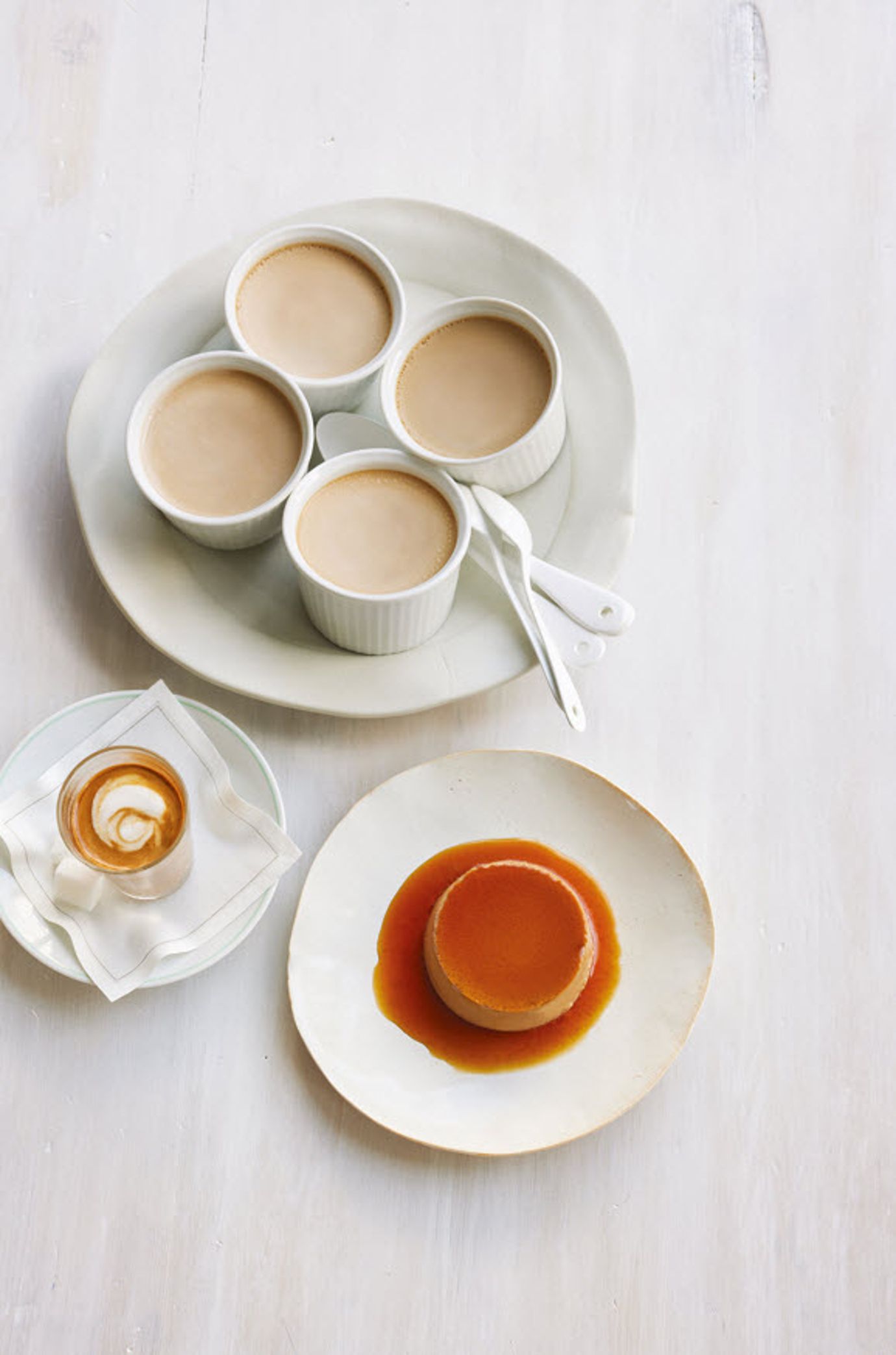 Espresso crème caramel