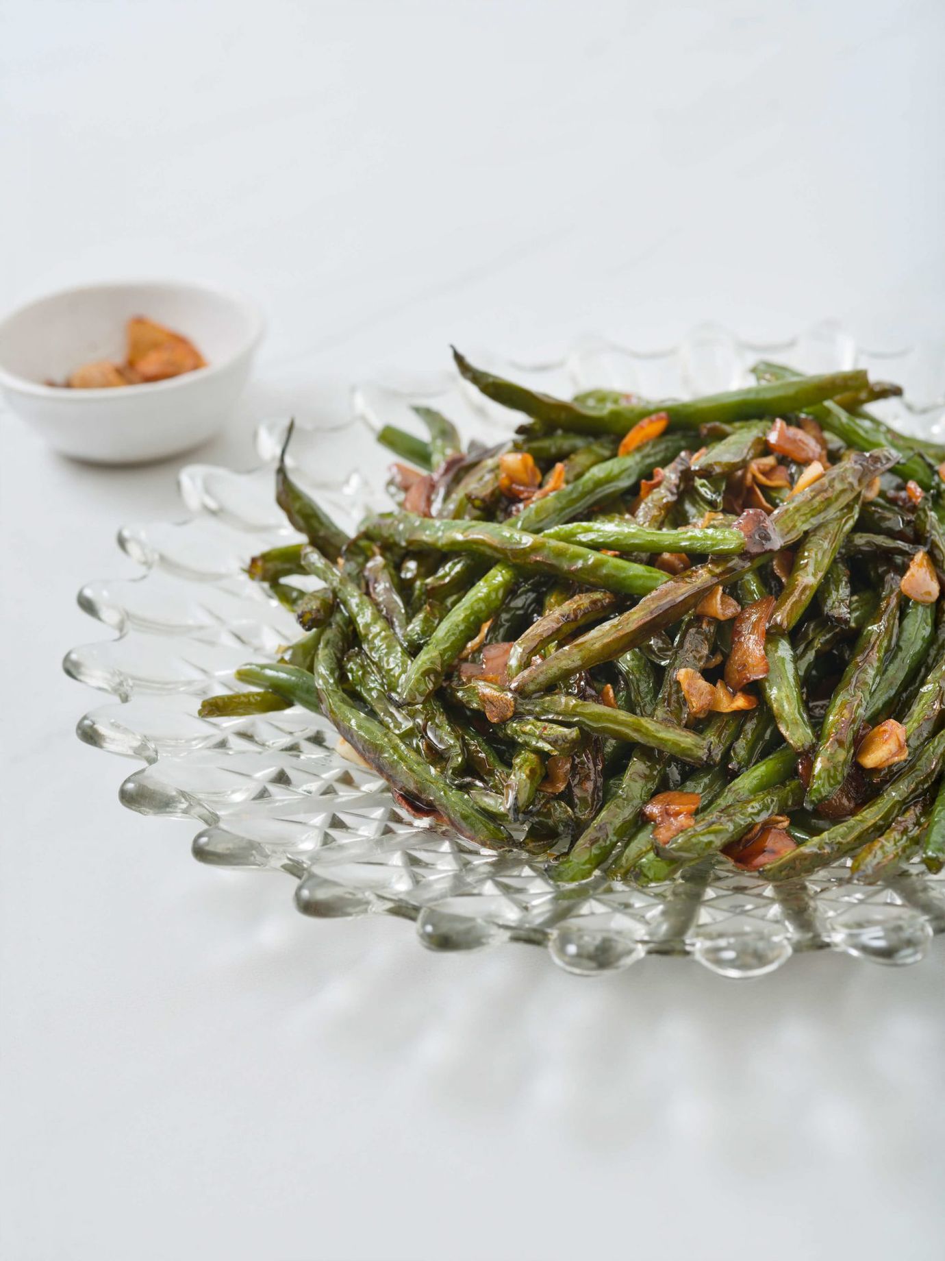 Stir-fried green beans