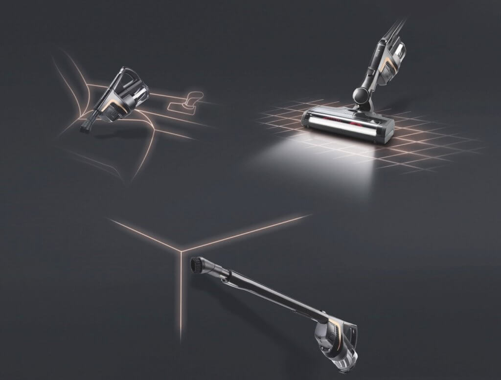 Customisations available on the Miele triflex HX1