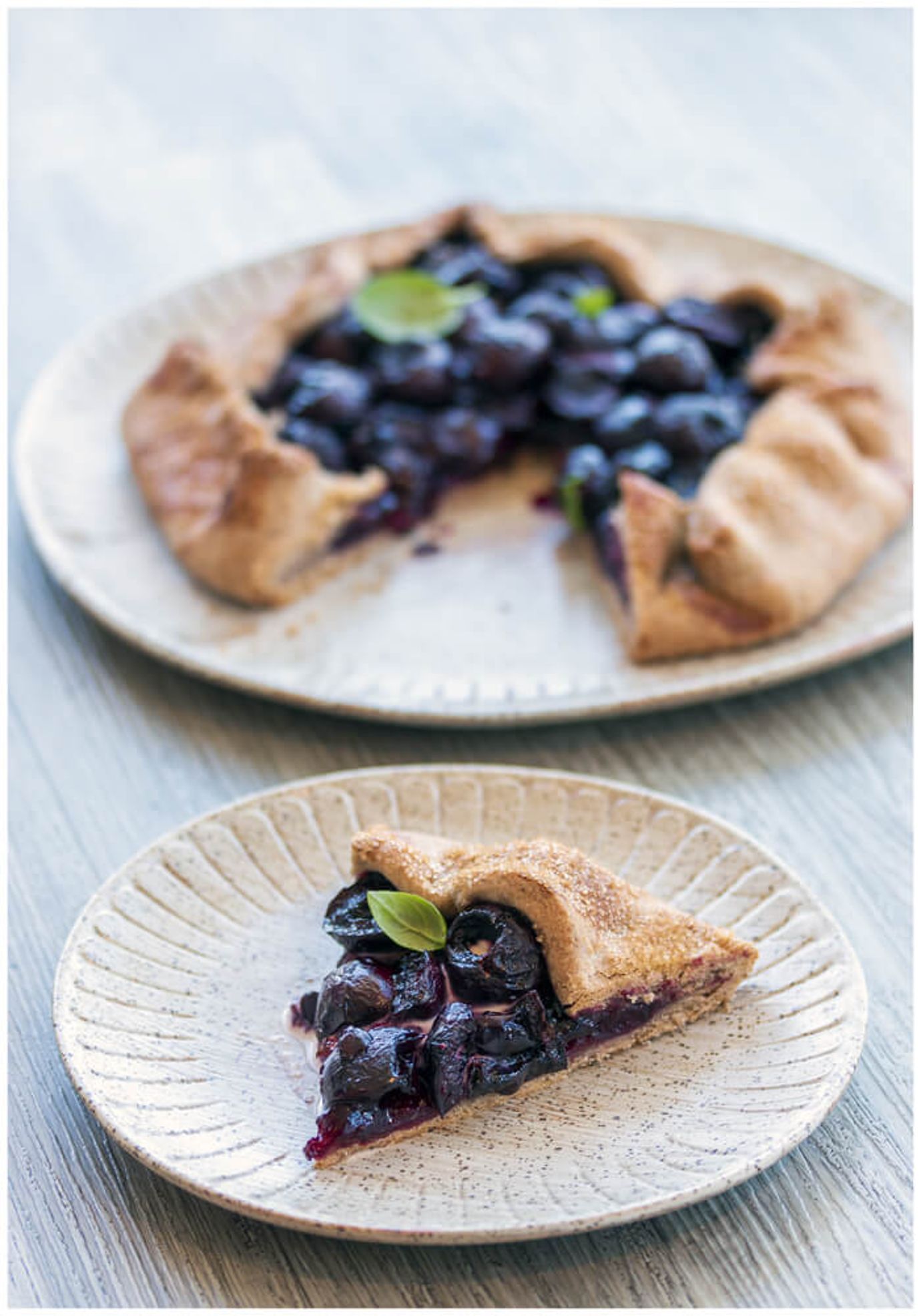 Cherry galette