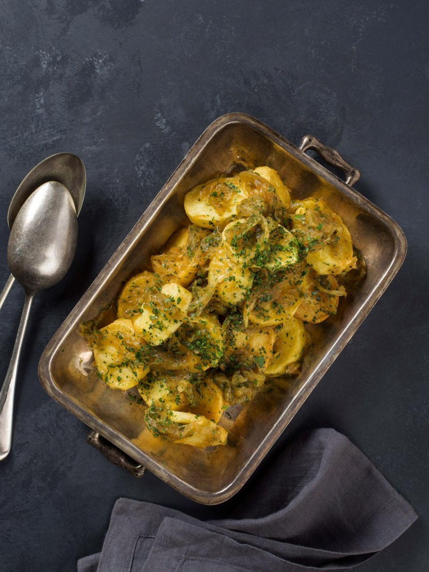 Lyonnaise potatoes