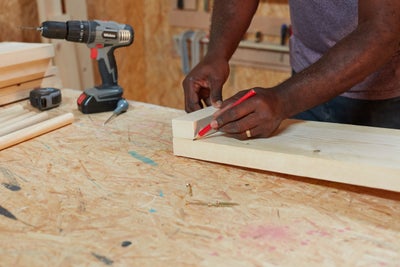 Marking up wood