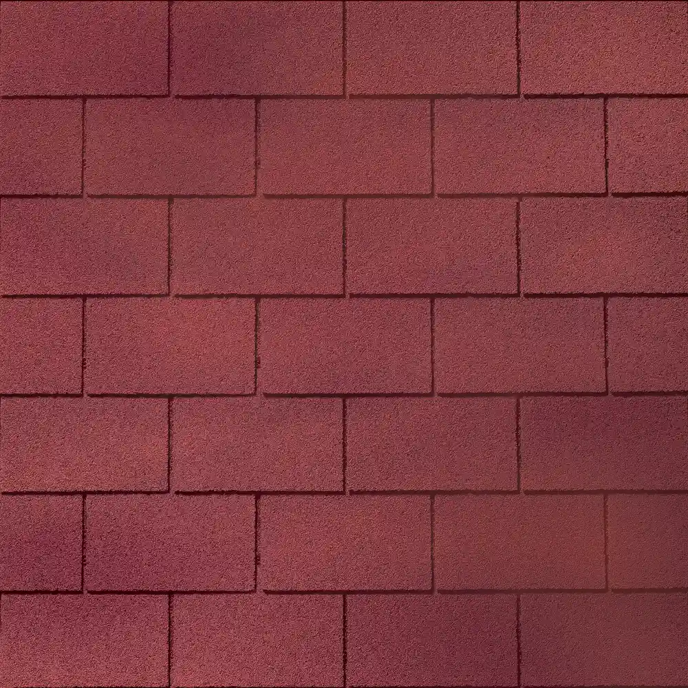 Bardoline Classic Red Rectangular Roof Shingles - 2m&sup2; - Pack of 14