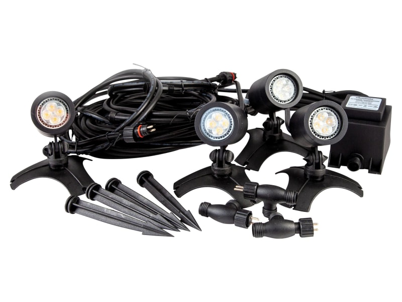 Low voltage garden lights