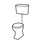 Low level toilets
