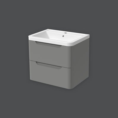 Malmo Dust Grey Bathroom Furniture Range