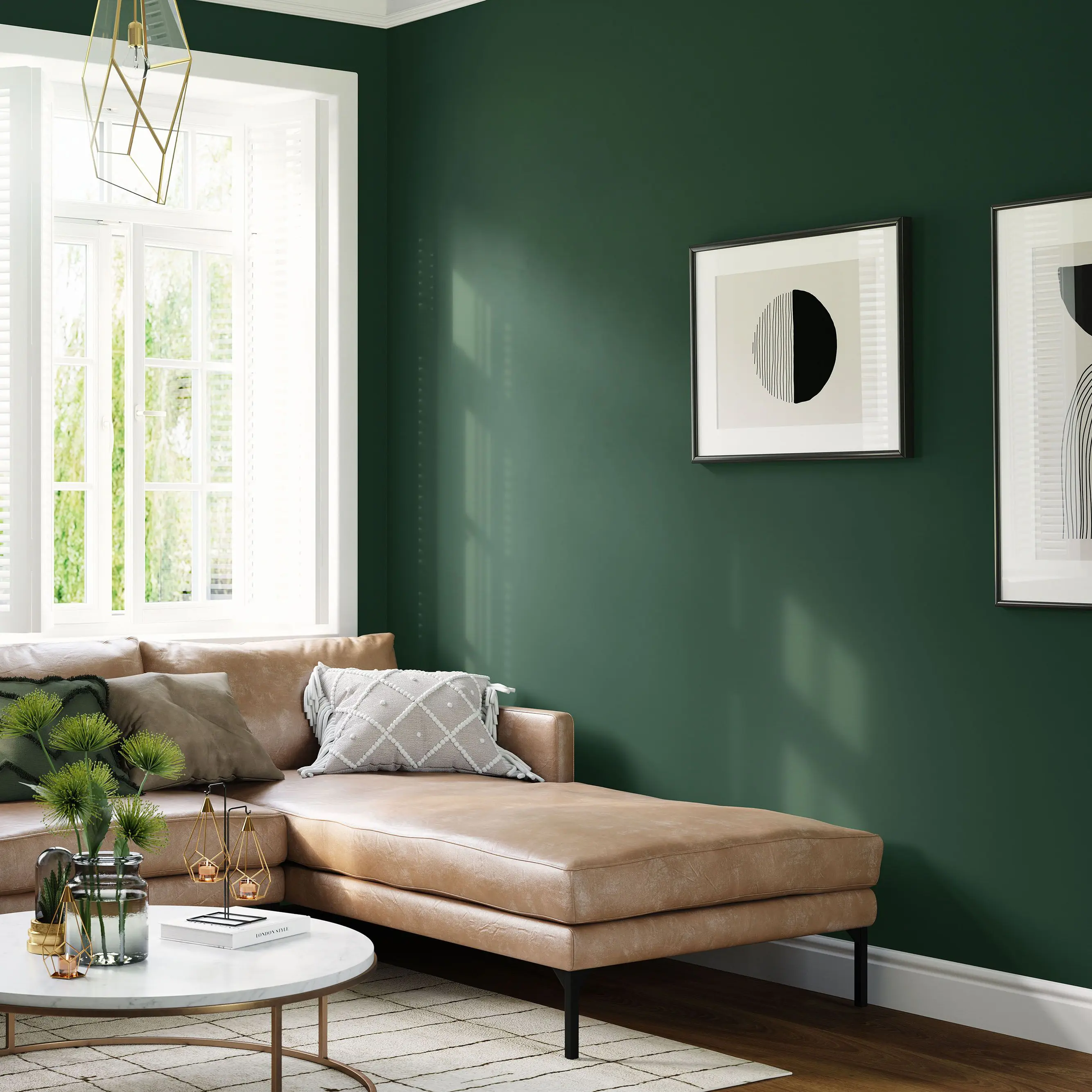 Wickes Vinyl Matt Emulsion Paint - Estate Green No.840 - 2.5L