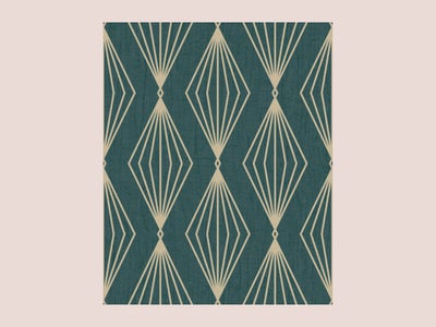 Boutique geometric wallpaper