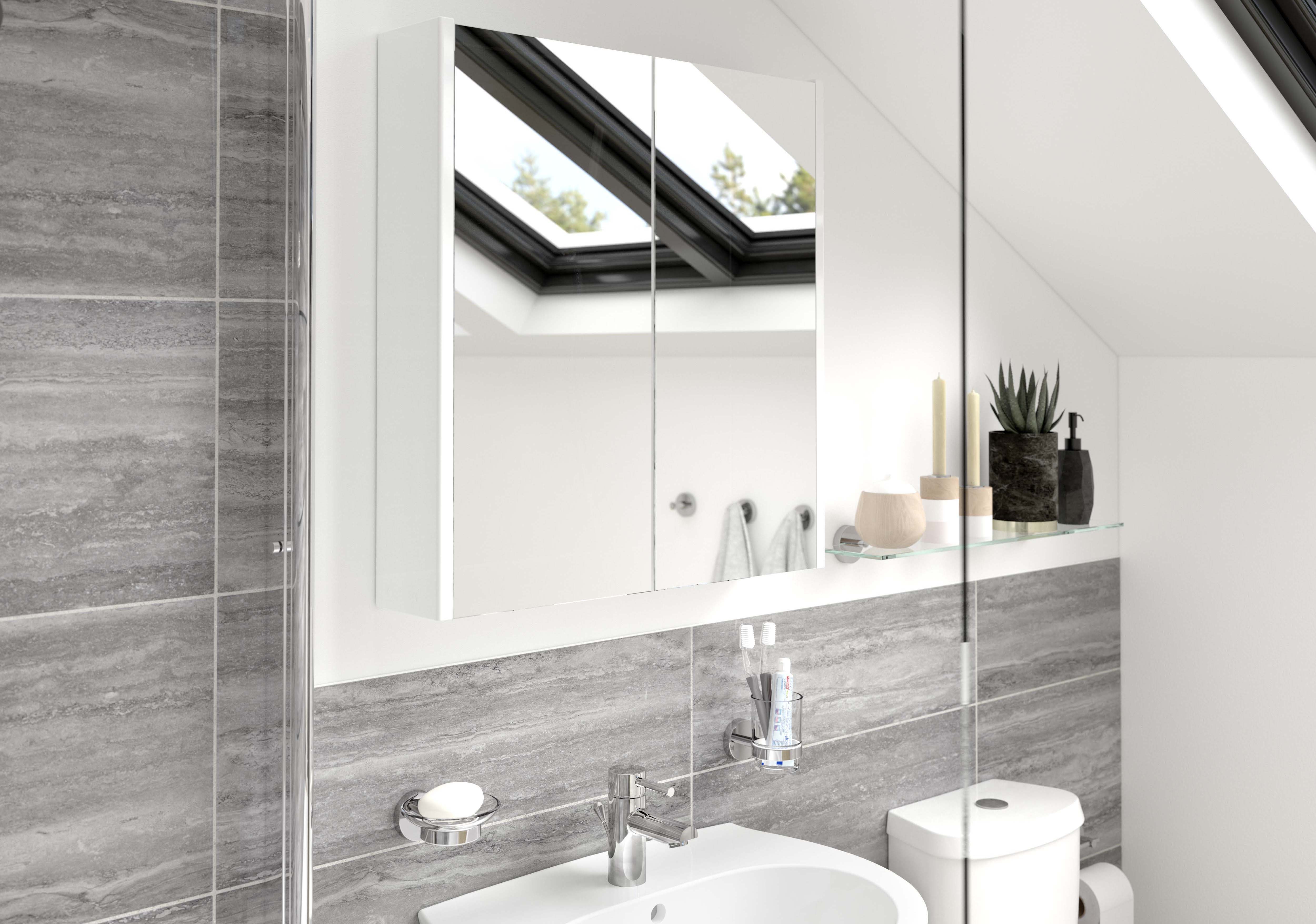 Bathroom mirror cabinets