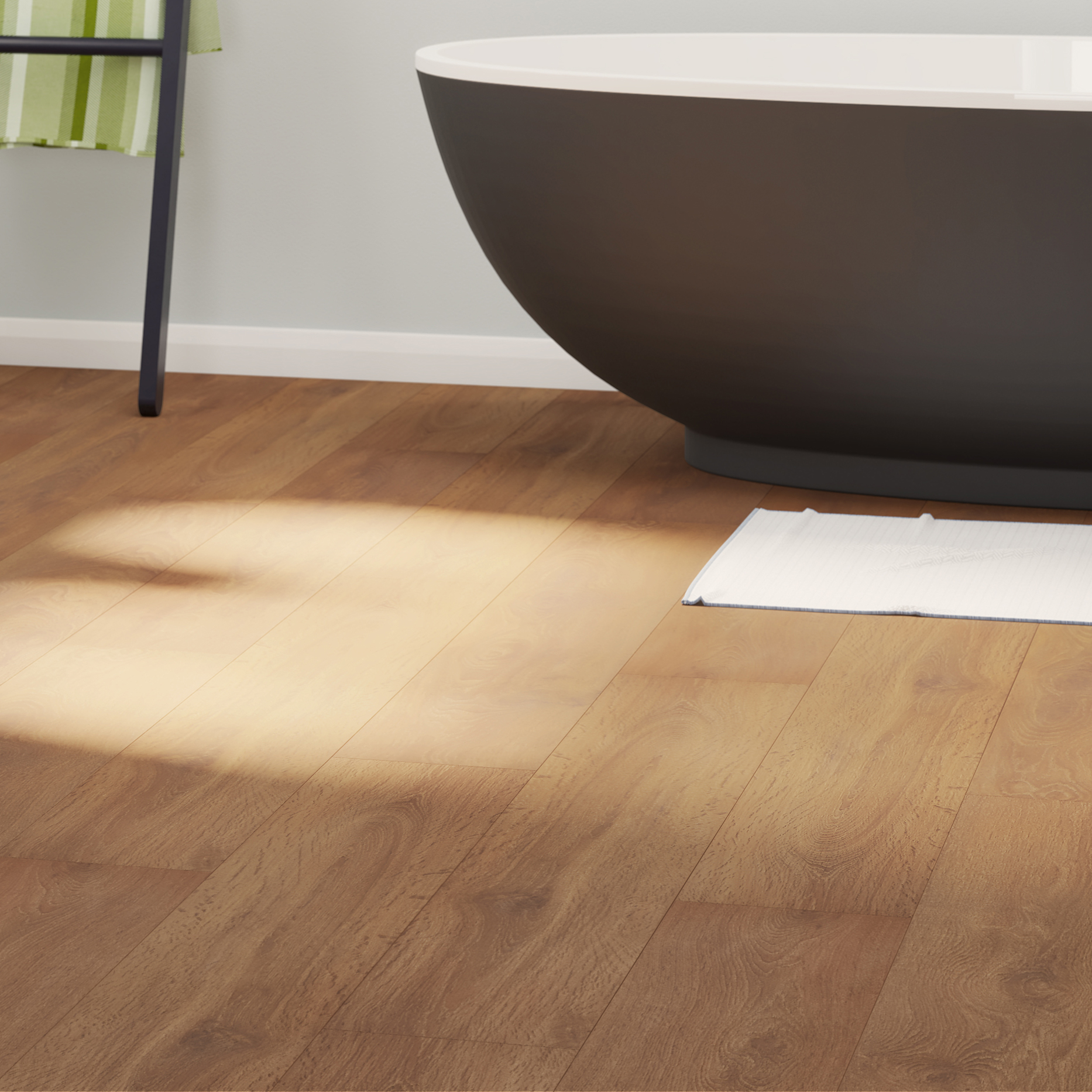Rosedale Medium Oak 8mm Laminate Flooring - 2.22m2