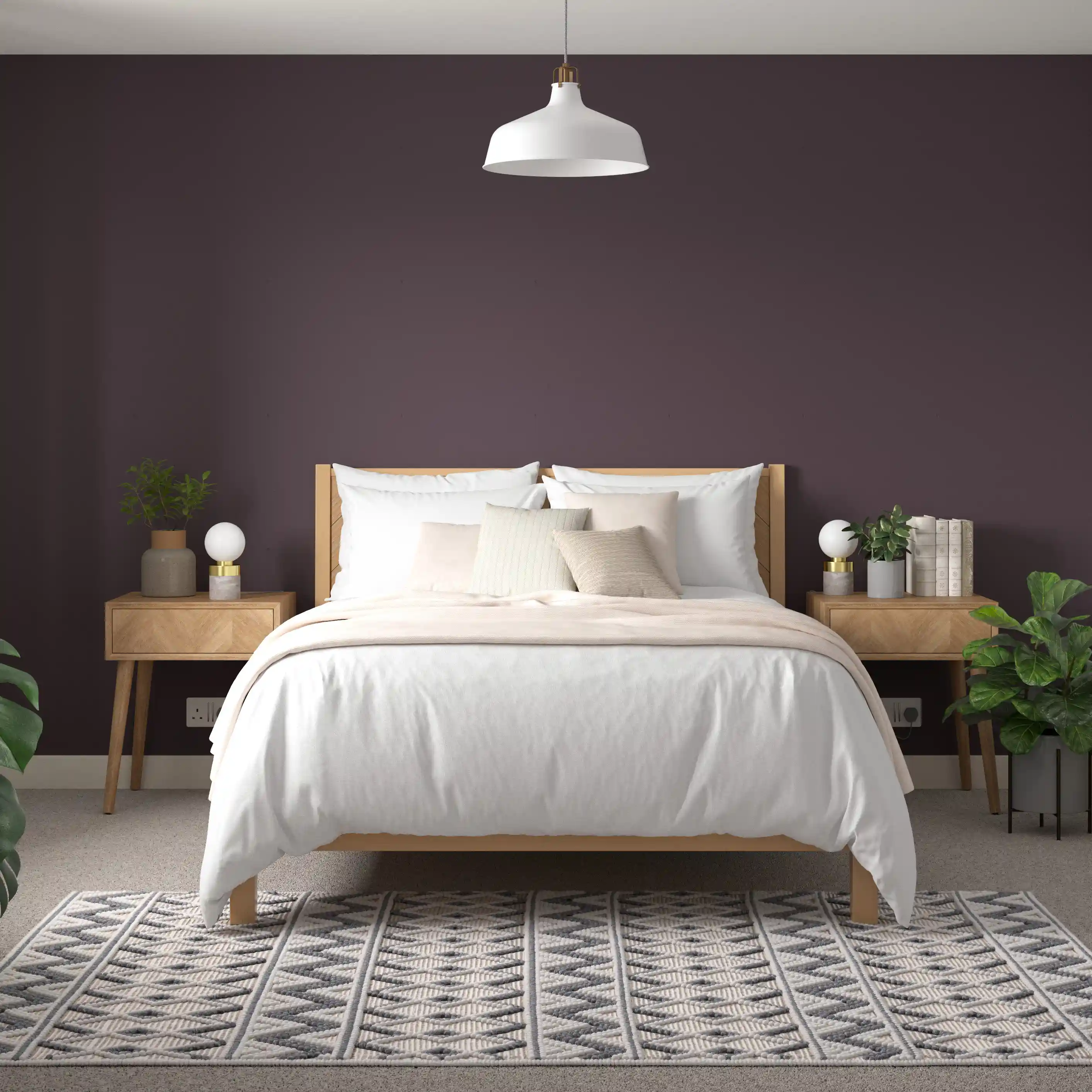 Dulux Simply Refresh Multi Surface Emulsion Paint - Eggshell - Decadent Damson - 750ml