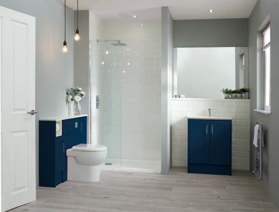 Highwood Midnight Blue Bathroom Furniture Range