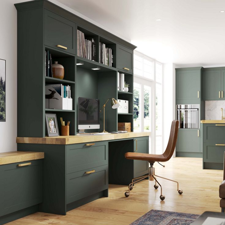 Fitted kitchen home offices