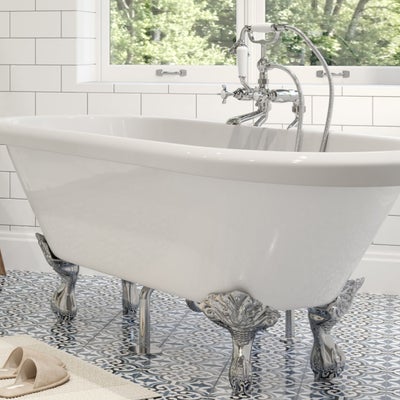 Hampstead Freestanding Traditional Double Ended Roll Top Bath