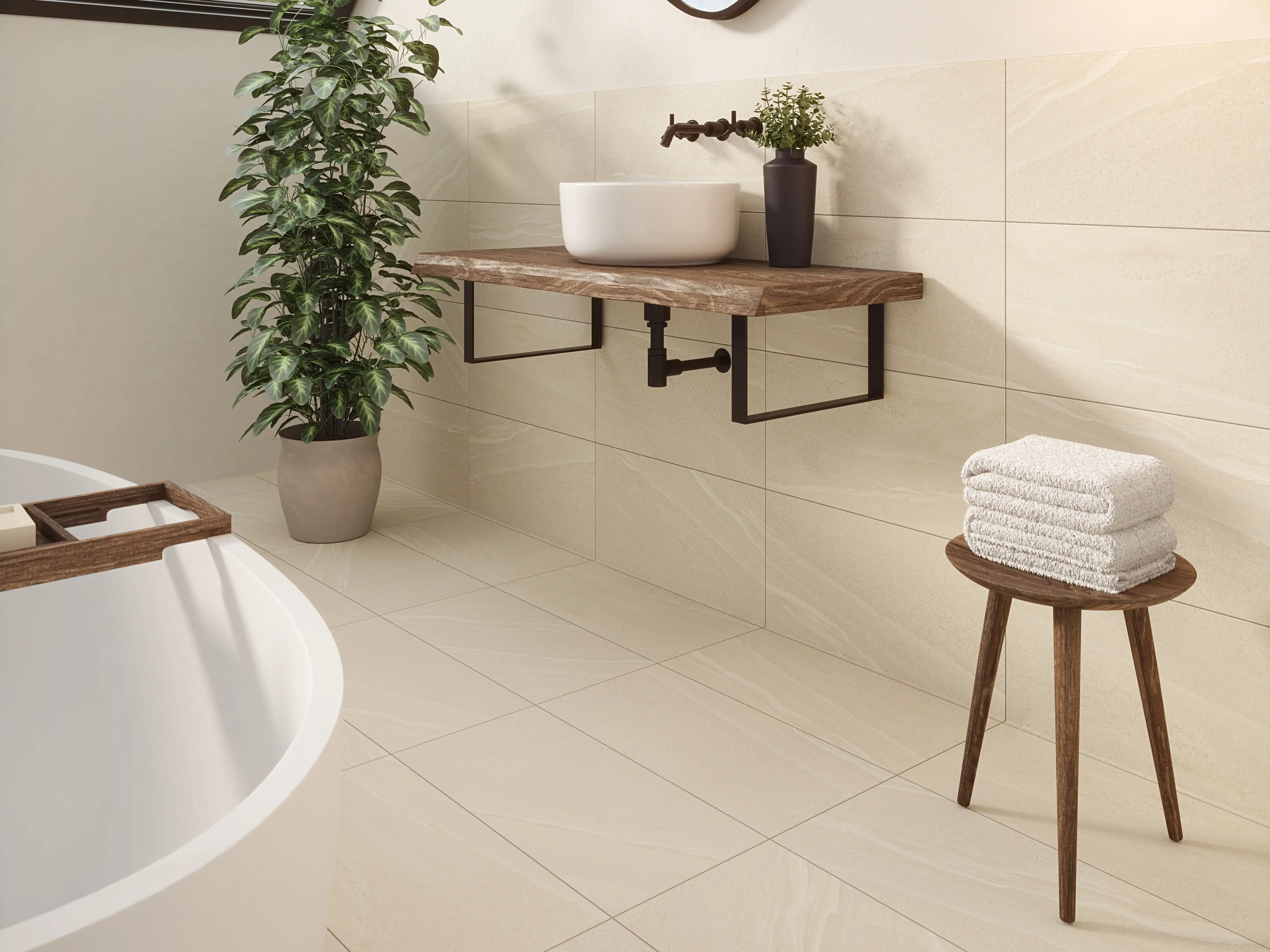 Porcelain tiles