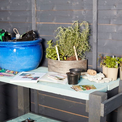 Planting in pots