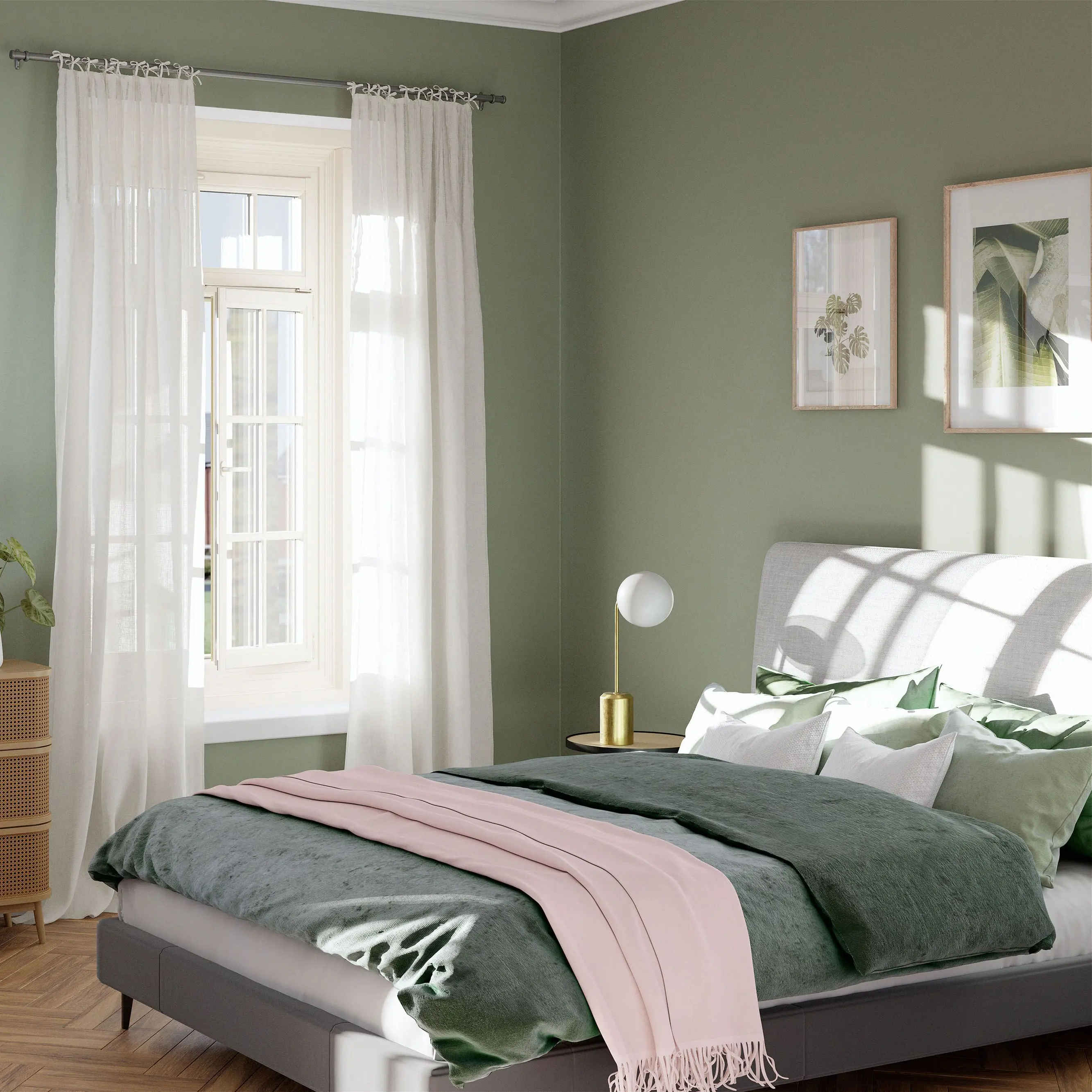 Wickes Matt Emulsion Paint - Pastel Olive No.816 - 2.5L