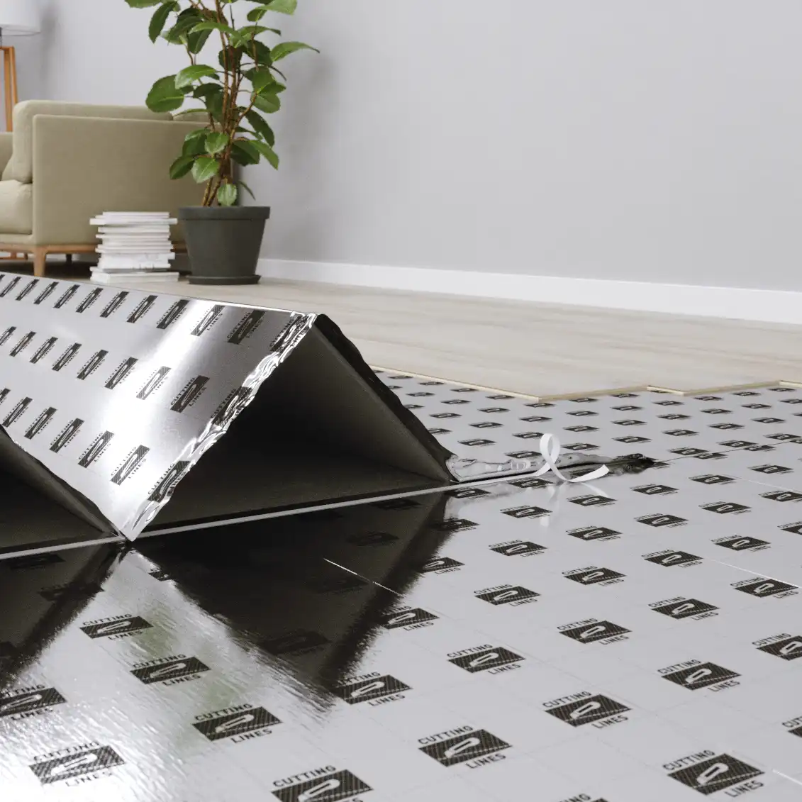Arbiton Easy Fit Laminate & Wood Flooring Underlay - 10m2