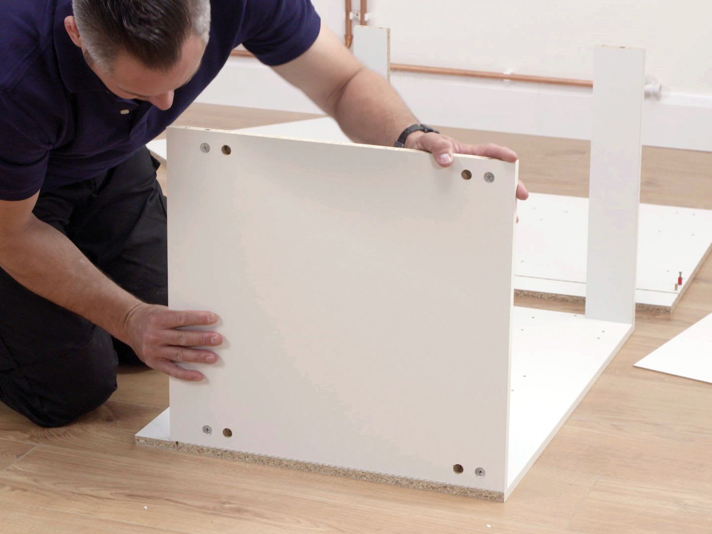 How to build a kitchen base cabinet