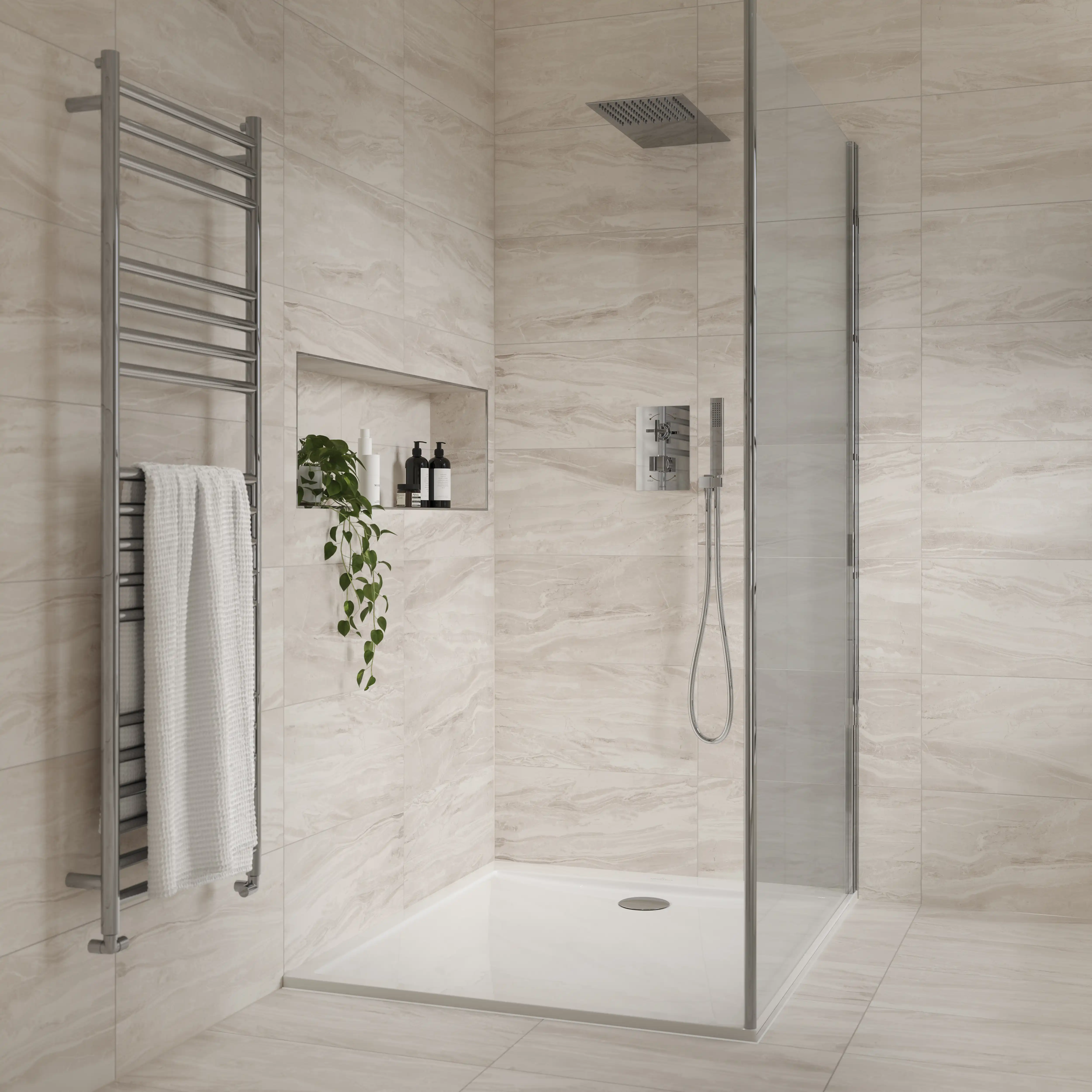 Wickes Callika™ Sand Matt Porcelain Wall & Floor Tile - 600 x 300mm