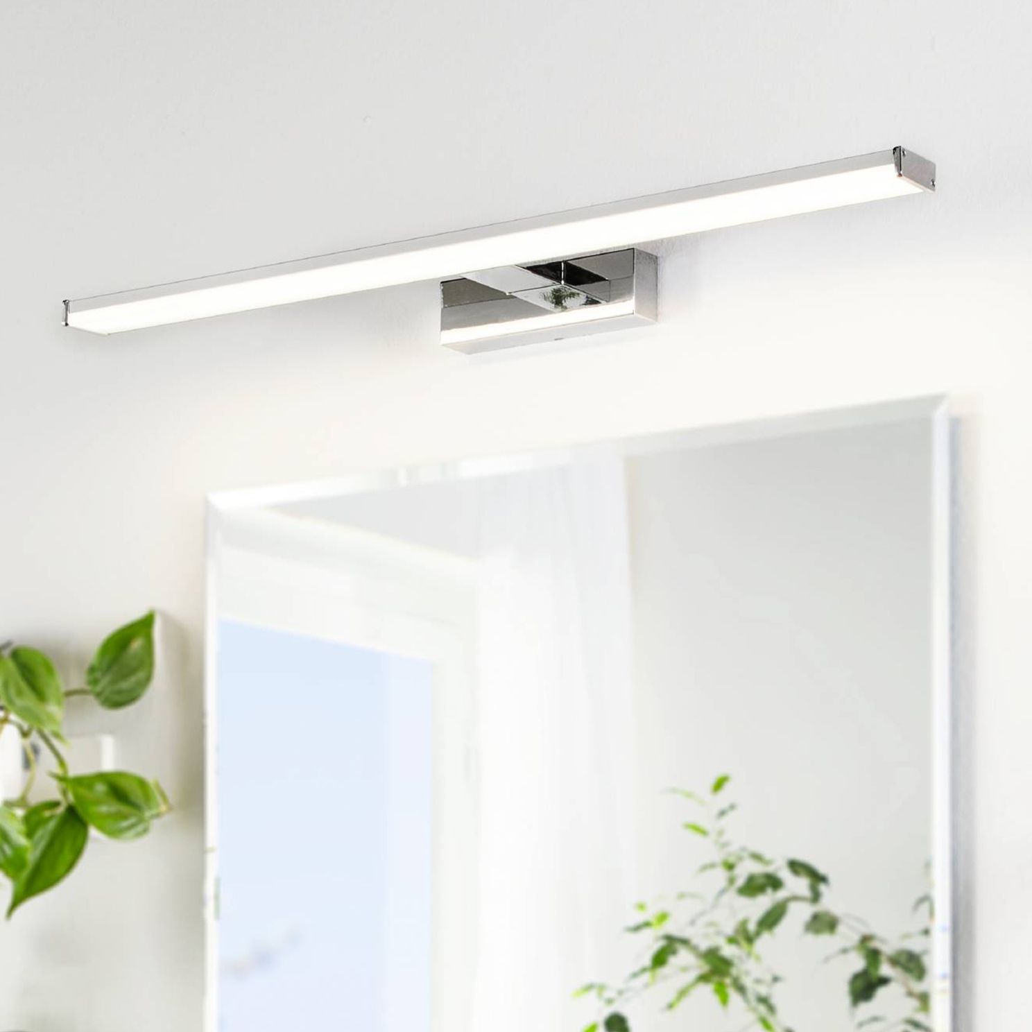 Eglo Pandella 1 LED 600 Bathroom Light - Silver