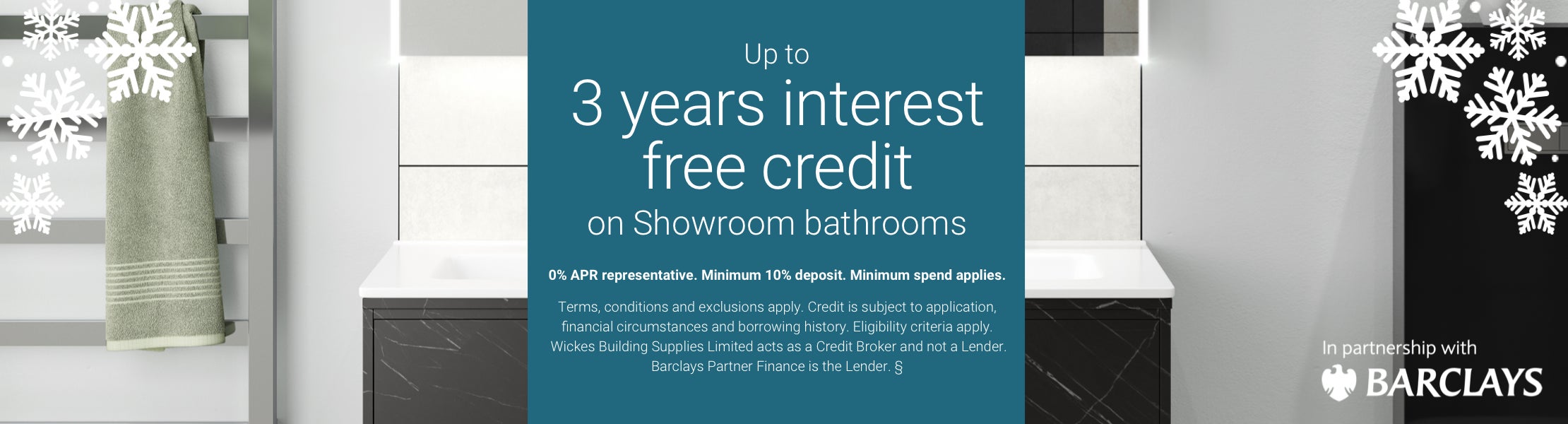 Bathroom Finance Wickes.co.uk