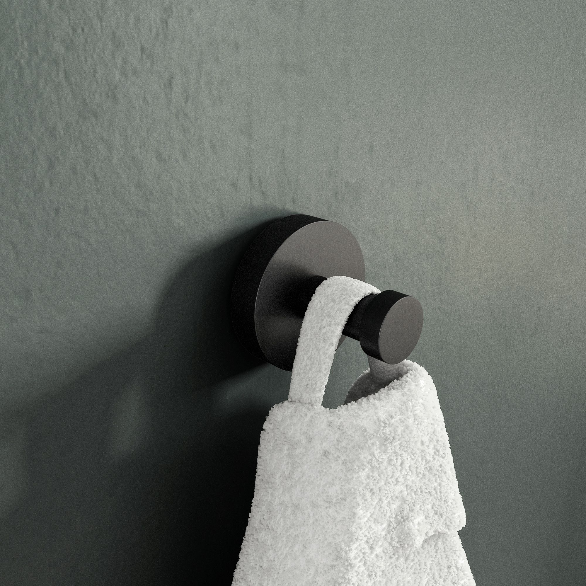 Croydex Epsom Flexi-Fix™ Robe Hook - Matt Black