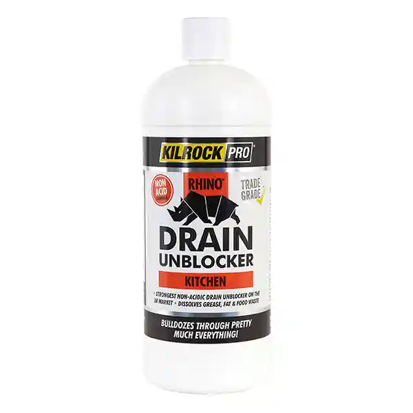 KilrockPRO Rhino Kitchen Drain Unblocker - 1L