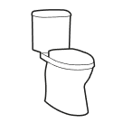 Comfort height toilets