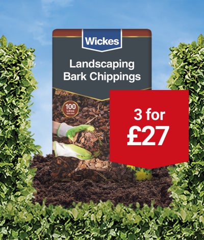 Wickes Bark Chippings 100L