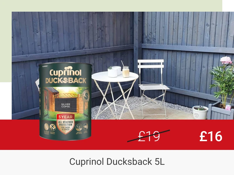 Great offers ST-Cuprinol-Ducksback-5L-March.webp