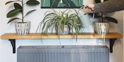 Above Radiator Desk How to Install a Shelf Above a Radiator | Wickes