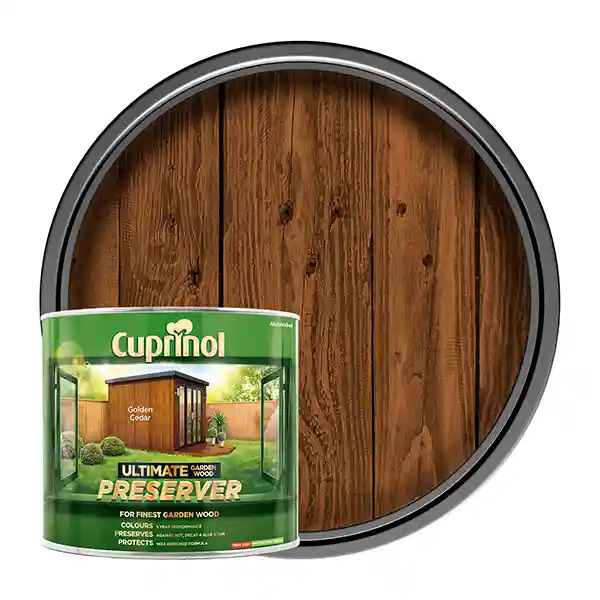 Cuprinol Ultimate Garden Wood Preservative - Golden Cedar - 1L
