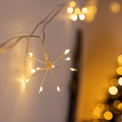 Mini Dandelion Warm White LED String Lights