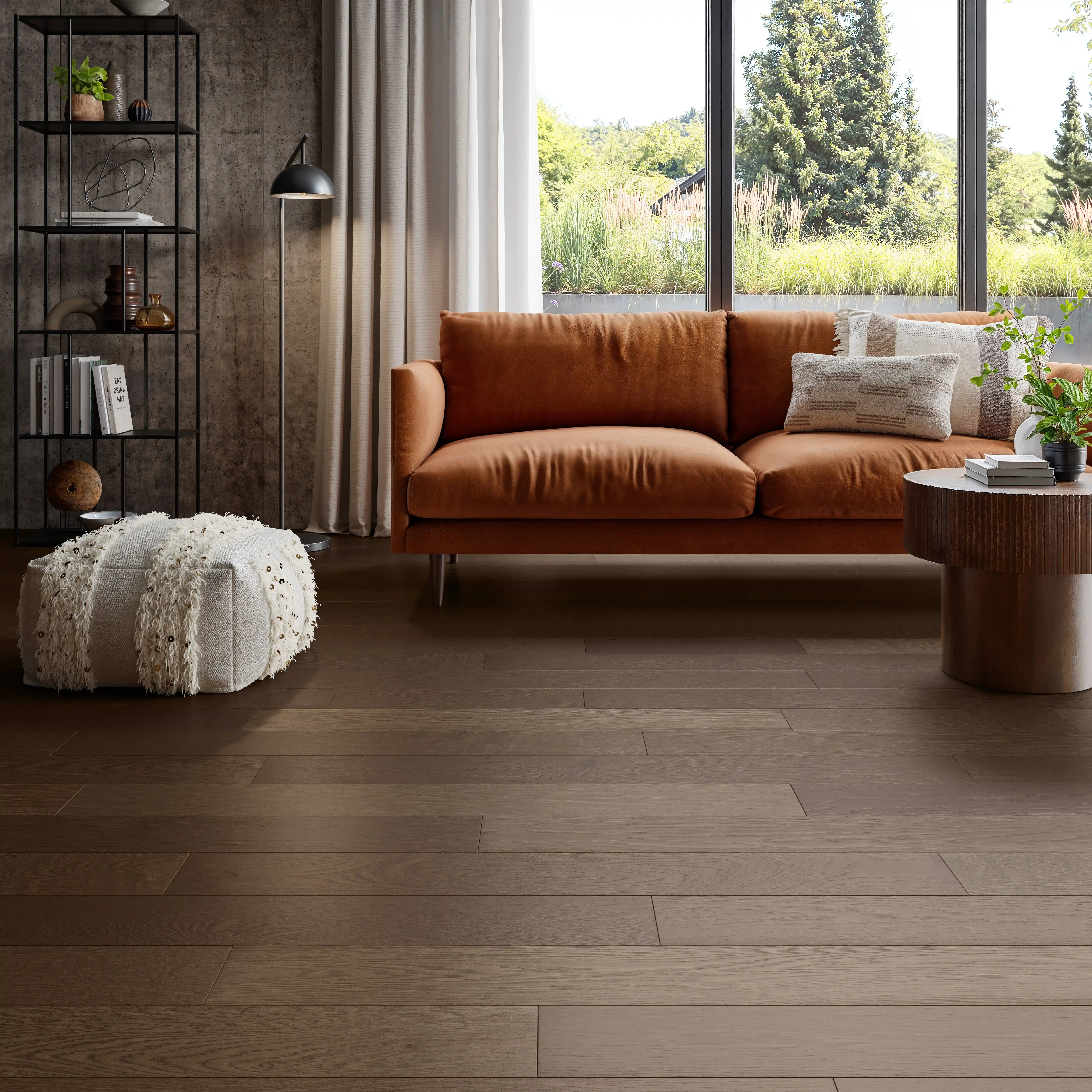 W by Woodpecker Dusky Dark Oak 10mm Engineered Wood Flooring - 1.44m2